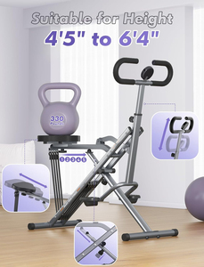 High Quality Steel Squat <strong>Horse</strong> Rider Machine Home Gym <strong>Exercise</strong> <strong>Simulator</strong> for Sports Entertainment Body Building Workout - Product Image 5