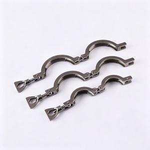 Collier de serrage pour tuyau en acier inoxydable 304, moulage de précision, taille personnalisée, usage industriel et salle de bain - Product Image 2