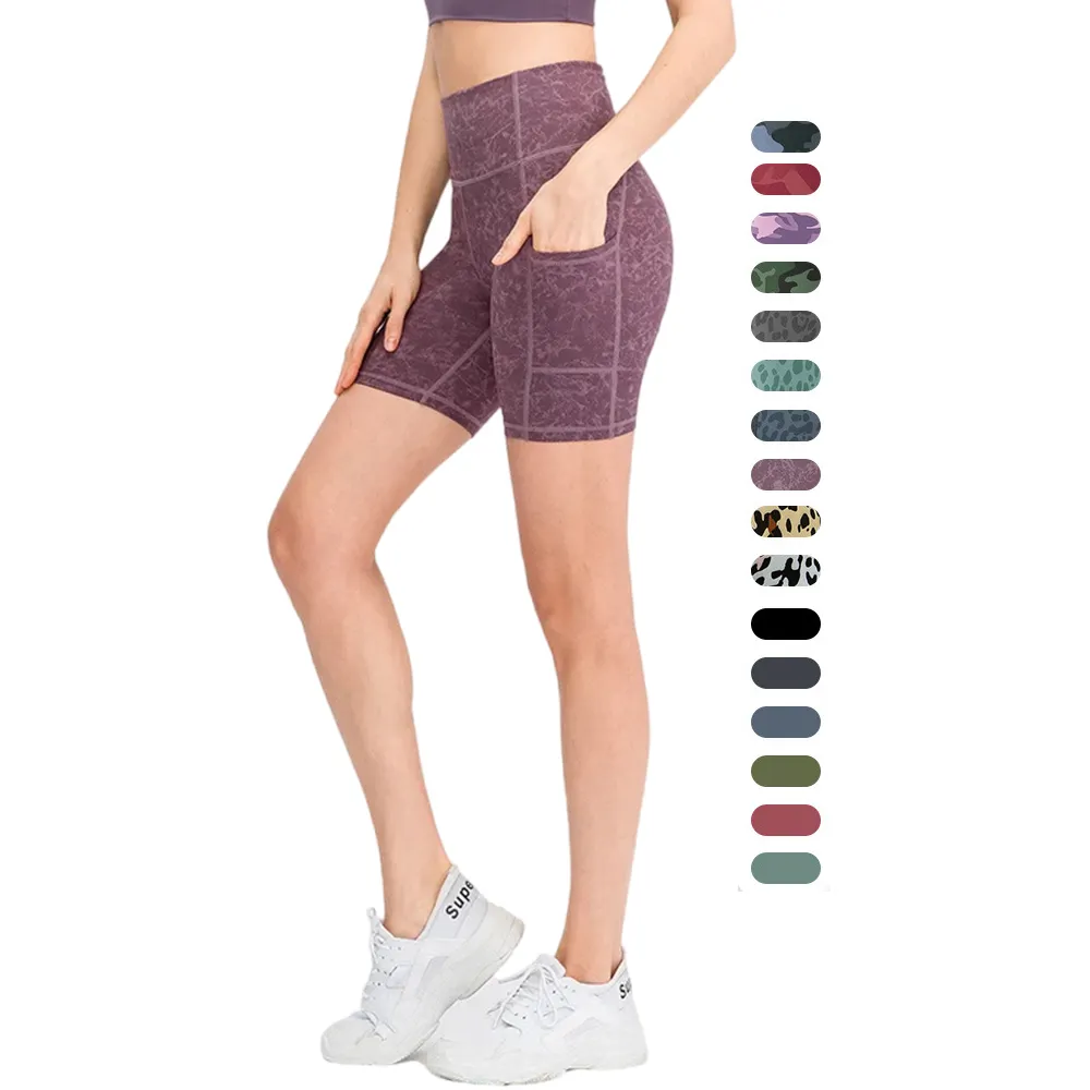 S-XL Dopamine Dressing 8 "/ 7"/ 5 "Damen Workout Shorts Nahtlose Scrunch Butt Gym Shorts Hoch taillierte Yoga Athletic Booty Shorts