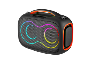 Yeni 40w güçlü yüksek kaliteli taşınabilir kablosuz karaoke hoparlör rgb ışıklı uzun pil ömrüne sahip fm radyo açık hava partileri için - Product Image 3