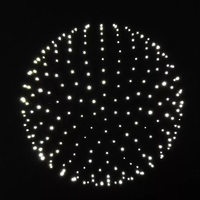 Panneau de plafond étoilé en fibre optique DIY 16W 25W avec lumière LED RGB pour la décoration d'événements et de fêtes