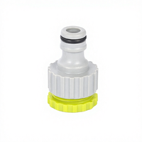Nouveau connecteur d'irrigation de jardin en ABS, diamètre 1/2 po, robinet à 4/6 branches, raccord rapide fileté pour robinet d'eau