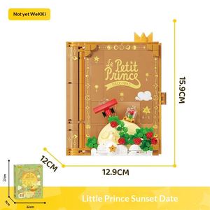 Juguete de Construcción Original de la Marca Little Prince Fairy Tale, Libro 3D de 40 Piezas para Armar y Decorar - Product Image 1