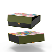 Boîte Cadeau Rigide en Carton Luxe Personnalisée, Grande, avec Fermeture Magnétique et Logo