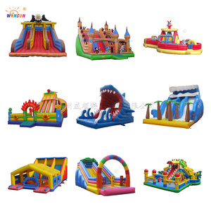 WINSUN WINSUN Tobogán Inflable Seco <span class=keywords><strong>de</strong></span> Grado Comercial para Eventos y Fiestas al Aire Libre - Product Image 1