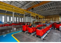 Transformador de Resina Epoxi de Tipo Seco Multitapado Variable 10/12.47kV 30/400kVA Multivoltaje para Metro y Edificios de Gran Altura
