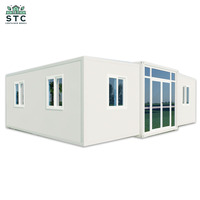 Villa Moderne de Luxe de 40 Pieds Petites Maisons Nouveau Design Maison en Conteneur Extensible 2 Chambres Nouvelle-Zélande Standard Démontable Réutilisable