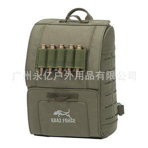 Sac de poitrine pour jumelles Gaf 500dc en nylon Cordura, ajustement réglable, vert, 13 pouces, randonnée en plein air, observation des oiseaux, unisexe - Product Image 5