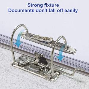 Hot Sale 3 Inch Clip Rigid Cardboard <b>A4</b> Box Lever <b>File</b> FC Office <b>File</b> Folder Lever Arch <b>File</b> Holder Cardboard With Paper Cover - Product Image 3