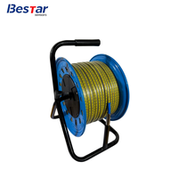 Jauge de niveau d'eau ABS sur mesure +1mm de précision, vente en gros OEM, jauge de profondeur de puits 0-100m avec câble et règle