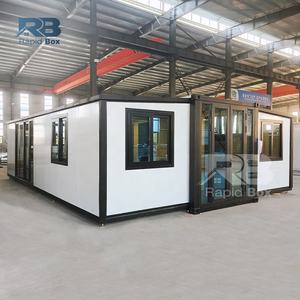 Быстрая коробка 2 3 4 комнаты сборный модульный дом крошечный складной сборный портативный передвижной дом расширяемый контейнерный дом с туалетом - Product Image 4