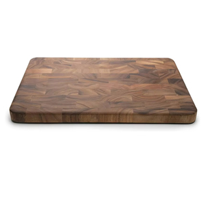 Planche à découper sur mesure en bois massif, grande planche de préparation gourmet en bois d'acacia à grain traversant, provenant d'un fabricant de premier plan - Product Image 1