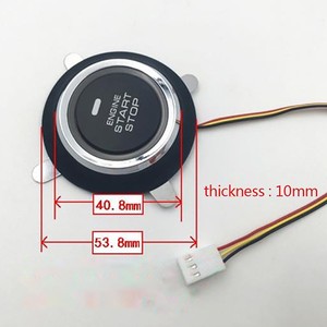 Công tắc khởi động một nút xe <span class=keywords><strong>12V</strong></span>, nút khởi động một nút, nút khởi động động cơ - Product Image 5