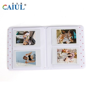 Mini álbum de <span class=keywords><strong>fotos</strong></span> de 3 pulgadas para instax Mini 13/12/11, 64 <span class=keywords><strong>fotos</strong></span>, conmemorativo, cubierta de cuero PVC, tamaño 4x6, álbum de boda para instax - Product Image 5