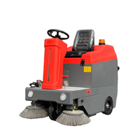 Gaoge 16-Inch S1 Double Ride Industrial Floor Sweeper New 48V Factory Price Outdoor Road Use Side Brush Dust Leaf Collector