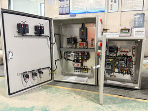 Gabinete de Distribución de Energía Eléctrica, Arrancador de Motor Estrella-Triángulo para Estación de Bombeo - Product Image 1