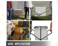 Boîte de transport pour ruche, capacité de transport de ruche, tube en acier réglable, apiculture pour le transport de ruches, déplacement facile