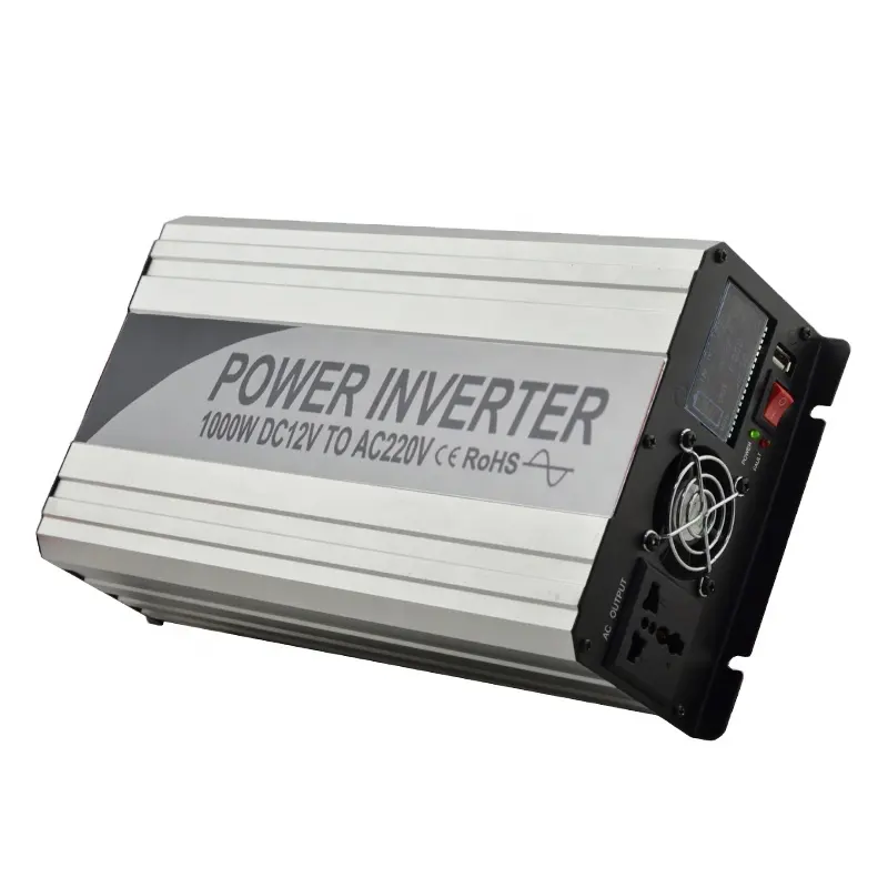 1000W Off Grid Pure Sinus Omvormer 12V 24V 110V 220V Generator Omvormer cooling Fans Ac Dc Inverter