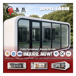 Casa Móvil de Lujo Tipo Cabaña Apple, Oficina Móvil, Módulo de Trabajo Móvil para Jardín Exterior - Product Image 1