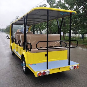Zhenda Henan Electric Sightseeing Shuttle Bus 11 Seats Tourist Hotel Use - Product Image 4