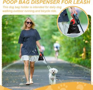 Dispensadores de Bolsas para Desechos de Mascotas Personalizados, Contenedor de Bolsas para Desechos de Perros de Silicona Ecológico, Porta Bolsas de Popó Portátil - Product Image 4