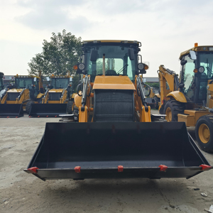 Archer Top <span class=keywords><strong>Loader</strong></span> 4x4 Backho Wheel Excavator <span class=keywords><strong>Loader</strong></span> untuk dijual - Product Image 1