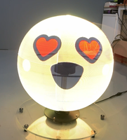 Neuer 50cm Holographischer Ball 360-Grad-Hologramm-Lüfter 1536 LEDs Werbemaschine für Ladennutzung Deckenmontiertes Werbegerät