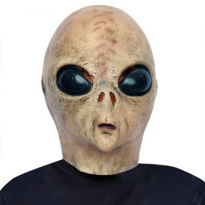 Nuova <span class=keywords><strong>Maschera</strong></span> in Lattice per Halloween a Testa Intera, Costume da <span class=keywords><strong>Alieno</strong></span> per Adulti, Accessorio ET UFO per Cosplay, <span class=keywords><strong>Maschera</strong></span> Originale per Feste in <span class=keywords><strong>Maschera</strong></span> e Festival - Product Image 1