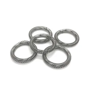 HengSheng precision O ring circular shape spring steel interlock garter spring for oil seals Canted coil spring