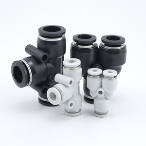 Conector Neumático Rápido PE6 4mm 6mm 8mm 10mm 12mm 14mm 16mm de Plástico para Conexión de Manguera de Aire - Product Image 4