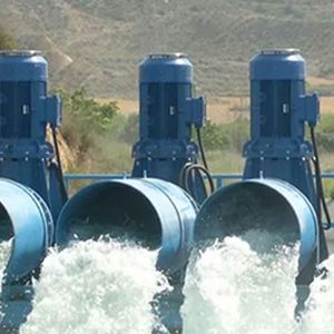 ปั๊มน้ำไหลแรงสูงสำหรับโรงไฟฟ้า ปั๊มน้ำแบบไหลตามแนวแกนกำลังสูง 25000 ลูกบาศก์เมตรต่อชั่วโมง ปั๊มน้ำแบบไหลตามแนวแกนแนวตั้ง - Product Image 4