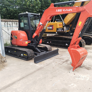 Excavadora Usada <span class=keywords><strong>Kubota</strong></span> KX155 de 5 Toneladas, KX155-5 EPA CE, Motor <span class=keywords><strong>Kubota</strong></span>, Brazo Desplazable, Mini Excavadora con Aire Acondicionado, Buen Precio - Product Image 5