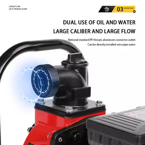 Bomba de Pistón de Alta Presión Cavitt KWT-7115, <span class=keywords><strong>1.5</strong></span> Pulgadas, 400L/min, 25M de Elevación, Acero al Carbono, Agrícola, Eléctrica, Diésel, 220V, 380V, 2.2KW - Product Image 4