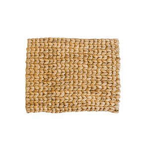 CENDANA 30 Set de table rond en jacinthe d'eau naturelle, tressé à la main, écologique, style bohème, pour décoration de table, vente en gros - Product Image 1