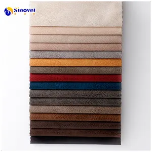 Kain Sofa Kain Pelapis Tekstil Rumah Suede Perunggu Poliester untuk Furnitur Sofa