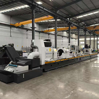 Machine de dégrossissage et de brunissage à rouleaux CNC combinée, nouvelle conception, pour le traitement de précision des cylindres hydrauliques