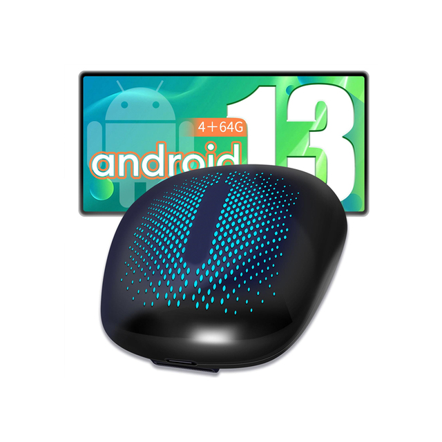 Hot Sale Android 13 Carplay Ai Box Customized APP Installation GPS Wireless Car Play Ai Box for Universal Auto