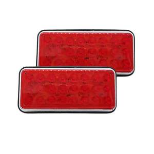 Luz de freno <span class=keywords><strong>LED</strong></span> Universal de 12V, nueva lámpara estroboscópica trasera cuadrada <span class=keywords><strong>para</strong></span> piloto de parada de <span class=keywords><strong>remolque</strong></span> de camión y función intermitente de advertencia de marcha atrás - Product Image 5