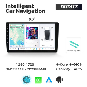 DUDU3 8581 Android Car-play Auto QLED Touch Screen Car Radio For Head Unit <strong>9</strong> <strong>Inch</strong> 10Inch Radio