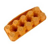 Barquette à œufs en pulpe biodégradable personnalisable, boîte à œufs en papier 4-30, emballage écologique pour œufs de poule, prix d'usine