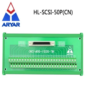 Universal SCSI 50 SCSI50 CN50อินเทอร์เฟซเทอร์มินัลบล็อกสำหรับ MR-J3,ไดรฟ์เซอร์โว Yaskawa พร้อมสายเคเบิล0.5เมตร SCSI50