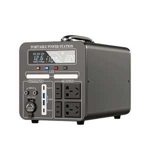 Estación de Energía Portátil con Panel Solar y Batería LiFePO4 de Alta Gama, 1200W 1080Wh, Onda Sinusoidal Pura AC/<span class=keywords><strong>DC</strong></span>, Energía de Emergencia - Product Image 1