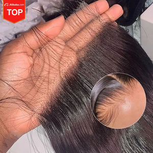 Fermeture frontale en dentelle HD fine numérique de haute qualité, fournisseur de fermeture frontale en dentelle suisse transparente HD, fermeture frontale en dentelle HD transparente comme du <span class=keywords><strong>film</strong></span> - Product Image 2