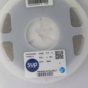 Bulk Discount RR4532 1812L3R3JT 1812 4532 Resistors Chip Resistors SMD Resistors 3.3ohm 5% 3/4W Thick Film Resistor - Product Image 1