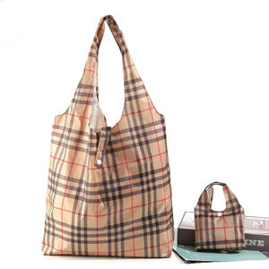 Bolsa de Plástico para Comestibles y Cosméticos, Bolsa de Compras Ecológica de Vietnam, Bolsa de Nylon 190t, Bolsa de Plástico Cuadros de Poliéster - Product Image 4