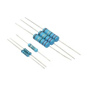 Résistance à film métallique 1K 10K 4.7K 10 ohm 100K 150 ohm, Résistance fixe, Résistances à film métallique, Résistance à code couleur - Product Image 4