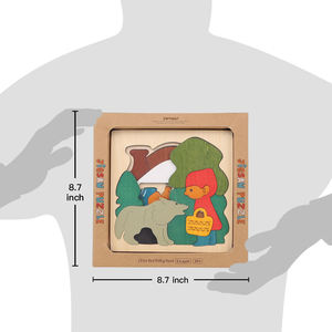 En gros Dessin Animé production enfants <span class=keywords><strong>histoire</strong></span> éducative jeu Petit <span class=keywords><strong>Chaperon</strong></span> <span class=keywords><strong>Rouge</strong></span> en bois puzzles jouets - Product Image 2