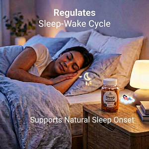 Integratore Alimentare in Gommose per il Sonno ad Alta Purezza, 2.5mg Melatonina, GABA, Vitamina B6, a Base di Pectina, Senza Gelatina, Scadenza 24 Mesi - Product Image 5