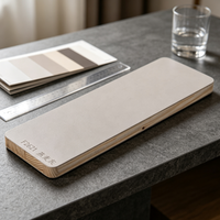 Panneau de bois massif multicouche mélaminé mat isolant thermiquement pour la décoration murale intérieure du salon