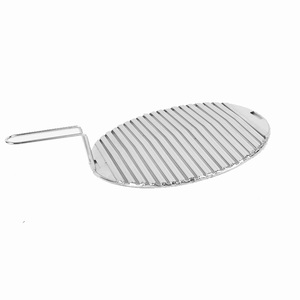 <span class=keywords><strong>Table</strong></span> de repas d'extérieur pliante moderne et légère en maille métallique, portable pour <span class=keywords><strong>barbecue</strong></span>, pique-nique, camping, plage, avec grille pliable - Product Image 4